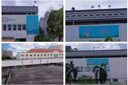 Banner installation at Onan Road project photo by Ezzogenics Work at Height Singapore